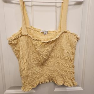 American Eagle Ruffle Tank Top XL